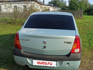 2008 Renault Logan I, зелёный, 320000 рублей, вид 4