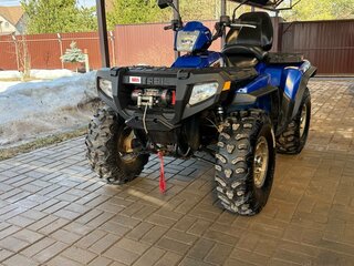 2007 Polaris Sportsman 800, синий, 615000 рублей, вид 3