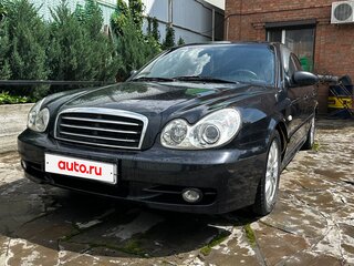 2006 Hyundai Sonata ТагАЗ IV (EF) Рестайлинг, чёрный, 390000 рублей, вид 2