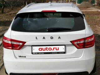 2019 Lada (ВАЗ) Vesta SW I, белый, 1000000 рублей, вид 4