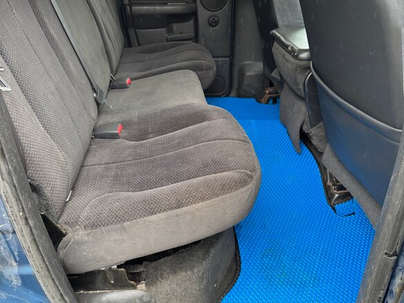 2004 Dodge RAM III (DR/DH), синий, 1670000 рублей - вид 8