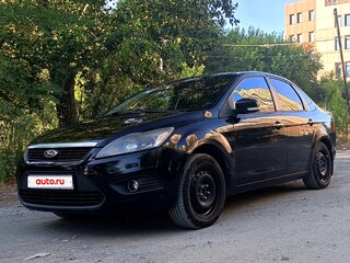 2009 Ford Focus II Рестайлинг, чёрный, 550000 рублей, вид 1