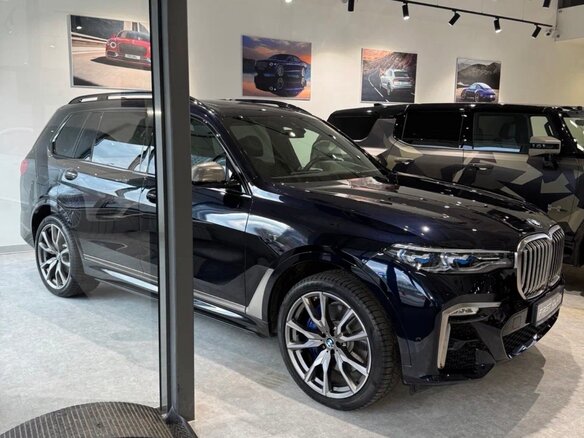 2020 BMW X7 M50d I (G07), чёрный - вид 27