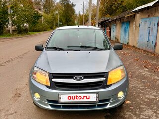 2013 Lada (ВАЗ) Granta I, голубой, 300000 рублей, вид 2