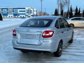 2015 Lada (ВАЗ) Granta I, серебристый, 310000 рублей, вид 4
