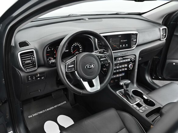 2018 Kia Sportage IV Рестайлинг, серый, 1835000 рублей - вид 5