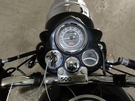 2021 Royal Enfield Bullet 500, чёрный, 557000 рублей, вид 5
