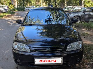 2006 Kia Spectra I Рестайлинг 2, чёрный, 250000 рублей, вид 1