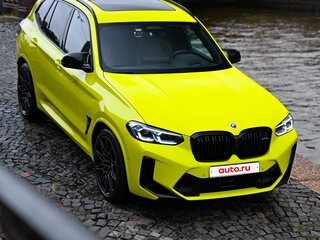 2022 BMW X3 M Competition I (F97) Рестайлинг, зелёный, 8500000 рублей, вид 1