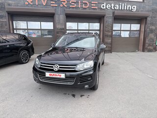 2011 Volkswagen Touareg II, чёрный, 1750000 рублей, вид 2