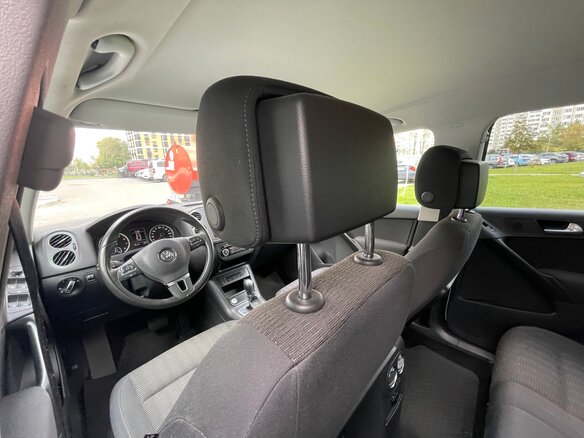 2013 Volkswagen Tiguan I Рестайлинг, белый - вид 36