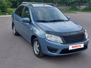 2016 Lada (ВАЗ) Granta I, голубой, 460000 рублей, вид 3