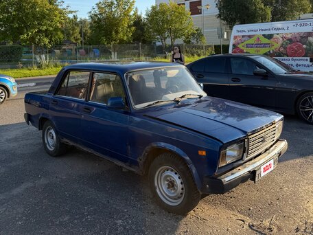 2004 Lada (ВАЗ) 2107, синий, 69990 рублей, вид 2