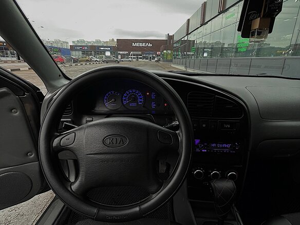 2006 Kia Spectra I Рестайлинг 2, серый - вид 14