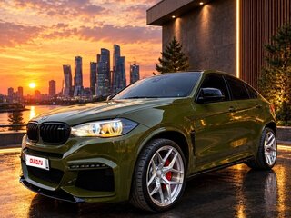 2017 BMW X6 35i II (F16), зелёный, 5900000 рублей, вид 3