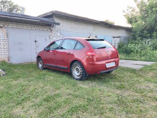 2009 Citroen C4 I Рестайлинг, красный, 285000 рублей, вид 4