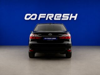 2015 Toyota Camry VII (XV50) Рестайлинг, чёрный, 1798000 рублей, вид 4