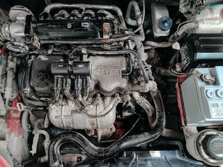 2003 Daewoo Kalos, красный, 235000 рублей, вид 4