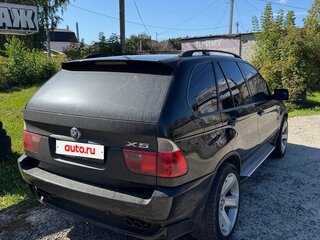 2004 BMW X5 4.4i I (E53) Рестайлинг, чёрный, 1200000 рублей, вид 3