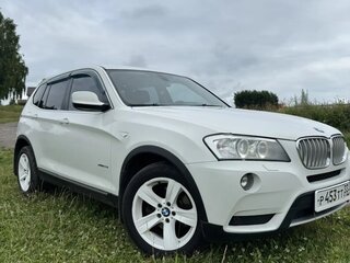 2013 BMW X3 28i xDrive II (F25), белый, 1800000 рублей, вид 1