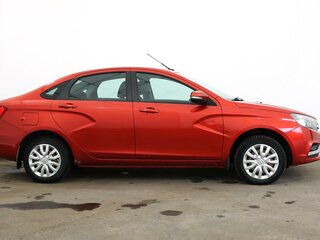 2016 Lada (ВАЗ) Vesta I, красный, 811000 рублей, вид 3