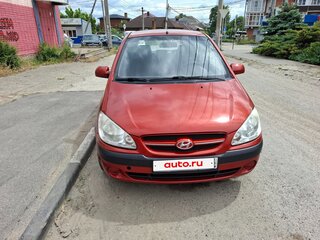 2007 Hyundai Getz I Рестайлинг, красный, 450000 рублей, вид 1