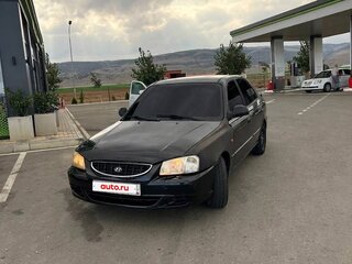 2008 Hyundai Accent ТагАЗ II, чёрный, 280000 рублей, вид 1