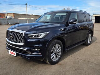 2018 Infiniti QX80 I Рестайлинг 2, синий, 3450000 рублей, вид 2