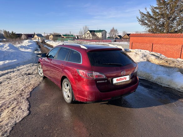 2008 Mazda 6 II (GH), красный, 630000 рублей - вид 6