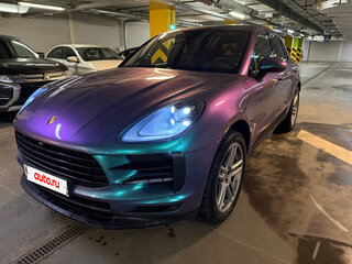 2020 Porsche Macan I Рестайлинг, синий, 6750000 рублей, вид 2