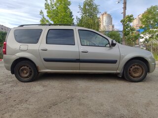 2013 Lada (ВАЗ) Largus I, серый, 500000 рублей, вид 2