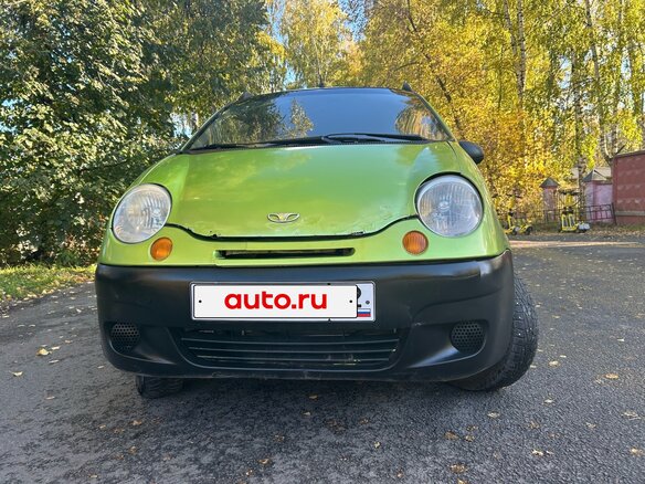 2005 Daewoo Matiz I Рестайлинг, зелёный, 83000 рублей - вид 2