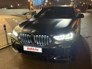 2019 BMW X6 M50i III (G06), чёрный, 7600000 рублей, вид 3