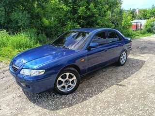 2001 Mazda 626 V (GF), синий, 80000 рублей, вид 5