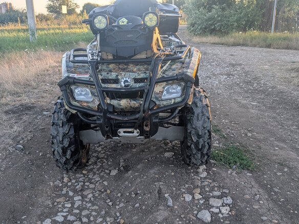 2008 BRP Can-Am Outlander Max XT-P 650T, зелёный, 570000 рублей - вид 2