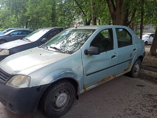 2006 Renault Logan I, серый, 70000 рублей, вид 3