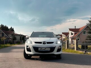 2010 Mazda CX-7 I Рестайлинг, белый, 1190000 рублей, вид 2
