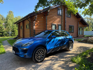 2016 Porsche Macan S Diesel I, синий, 4400000 рублей, вид 3