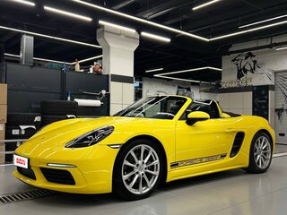 2016 Porsche Boxster IV 718 (982), жёлтый, 6000000 рублей, вид 5
