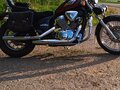 1996 Honda Steed 600, чёрный, 370000 рублей
