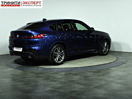 2018 BMW X4 20i II (G02), синий, 3958000 рублей, вид 5