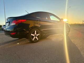 2014 Hyundai Solaris I, чёрный, 760000 рублей, вид 1