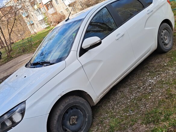 2021 Lada (ВАЗ) Vesta CNG I, белый, 1000000 рублей - вид 3