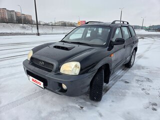 2003 Hyundai Santa Fe I, чёрный, 520000 рублей, вид 1