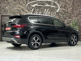 2019 Hyundai Santa Fe IV, чёрный, 4198000 рублей, вид 4
