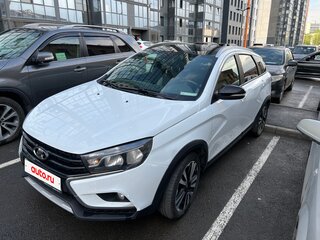 2021 Lada (ВАЗ) Vesta SW I, белый, 1200000 рублей, вид 2