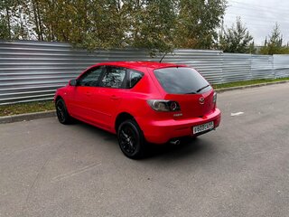2007 Mazda 3 I (BK) Рестайлинг, красный, 325000 рублей, вид 4