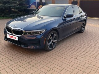 2021 BMW 3 серии 330i xDrive VII (G2x), синий, 3900000 рублей, вид 3