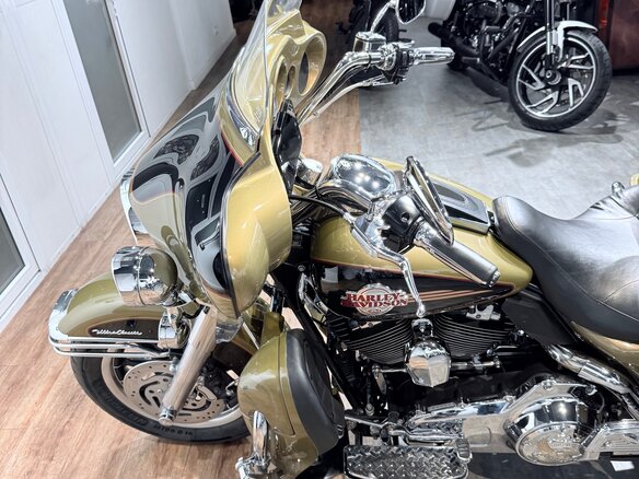 2007 Harley-Davidson Electra Glide, зелёный, 1199000 рублей - вид 15