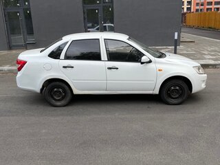 2012 Lada (ВАЗ) Granta I, белый, 214000 рублей, вид 4